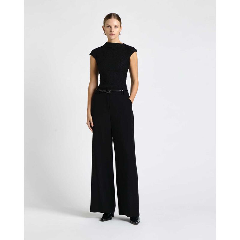 Cue Satin Back Wide Leg Pant image number 2